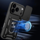 Панель Hurtel Hybrid Armor Camshield для Apple iPhone 17 Pro Black (5907769379390) - зображення 4