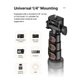 Штатив - трипод Ulanzi Vijim T115GBB1 TB64 1.6M, Black - изображение 6