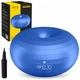 М'яч для фітнесу (пончик) 4FIZJO Air Ball Donut 50 x 27 см Anti-Burst Blue (P-5907739312969) - зображення 1