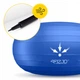 М'яч для фітнесу (пончик) 4FIZJO Air Ball Donut 50 x 27 см Anti-Burst Blue (P-5907739312969) - зображення 2