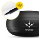 М'яч для фітнесу (пончик) 4FIZJO Air Ball Donut 50 x 27 см Anti-Burst Black (P-5907739312952) - зображення 5