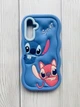 Чехол силиконовый 3D Case на Samsung Galaxy A15 (A155) / M15 Стич - изображение 1