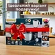Универсальный кухонный комбайн Rainberg RB-8088 Черного цвета Многофункциональная кухонная машина с мясорубкой и блендером 3600 Вт Планетарный тестомес-миксер на 6л - изображение 5
