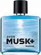 Woda toaletowa męska Avon Musk+ Marine 75 ml (5059018291370) - obraz 1