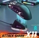 Профессиональная Беспроводная Игровая Мышь Attack Shark X11 6 режимов DPI до 22000 2.4 ГГц Wireless Bluetooth сенсор Pixart PAW3311 Type-C Аккумулятор до 200 часов игры Black - изображение 2