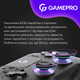 Беспроводной геймпад GamePro GPS20B 2.4G/BT 5.1/USB (Switch/PC/PS/iOS/Android) RGB Black - изображение 17