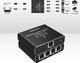 Rozdzielacz sieciowy Qoltec Ethernet mini SWITCH 1 x 4 RJ45 1000Mb/s USB-C (5901878522937) - obraz 11