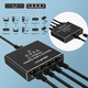 Rozdzielacz sieciowy Qoltec Ethernet mini SWITCH 1 x 4 RJ45 1000Mb/s USB-C (5901878522937) - obraz 12