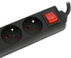 Listwa zasilająca Omega Listwa 5 m 5 gniazd Black (5907595411073) - obraz 2