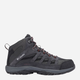 Buty trekkingowe męskie Columbia Crestwood Mid Waterproof 2100641089 45 (12US) Ciemnoszare (195981558593) - obraz 1