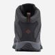Buty trekkingowe męskie Columbia Crestwood Mid Waterproof 2100641089 43.5 (10.5US) Ciemnoszare (195981558562) - obraz 4