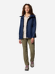 Kurtka wiatrówka damska z kapturem Columbia Arcadia Ii Jacket 1534115464 L Granatowa (195982408439) - obraz 3