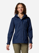 Kurtka wiatrówka damska z kapturem Columbia Arcadia Ii Jacket 1534115464 L Granatowa (195982408439) - obraz 4