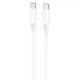Кабель Proove Simple Silicone Type-C to Type-C 60W (2m) white - изображение 1