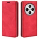 Чехол Taba Retro-Skin для Xiaomi Redmi 14C книжка с визитницей кожа PU красный - изображение 1