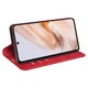Чохол Taba Retro-Skin для Xiaomi Redmi 13 книжка з візитівкою шкіра PU червоний - зображення 5