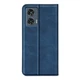 Чехол Taba Retro-Skin для Motorola Edge 50 Fusion книжка с визитницей кожа PU синий - изображение 5
