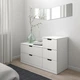 Комод ІКЕА NORDLI 120х76 см (s49248033) - изображение 2