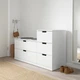 Комод ІКЕА NORDLI 120х76 см (s49248033) - изображение 3