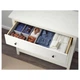 Комод ІКЕА HEMNES 108х96 см Біла пляма (80424745) - изображение 3