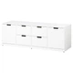Комод ІКЕА NORDLI 160х54 см (s49276629) - изображение 1