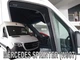 Дефлектори вікон вітровики Mercedes Sprinter 2D 18- вставні 2шт Heko Мерседес Спрінтер АМ0053814 - зображення 1