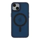 Чохол TPU+PC Space Magnetic Color with Magsafe для iPhone 14 Колір Dark Blue - изображение 1