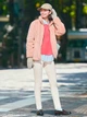 Толстовка на молнии утепленная без капюшона женская Uniqlo 255308353 L Розовая (1159845085) - изображение 2