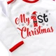 Боди Dexter`s праздничный my first christmas 86 см - изображение 3