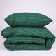 Одеяло бамбуковое MirSon №131 Сolor Fun Line 17-0612 Stripe Emerald BamBoo 140x205 см Деми (2200010857825) - изображение 4