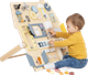 Drewniana tablica manipulacyjna EcoToys XL 2557 (5905817008988) - obraz 6
