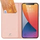 Чехол-книжка Dux Ducis с карманом для визиток для Apple iPhone 12 Pro Max Rose Gold - изображение 4