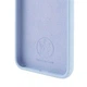 Чехол Накладка Premium Silicone Cover CaseIT Full Camera (AAA) для Xiaomi Redmi 12 Блакитний / Sweet Blue - изображение 2