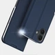 Чохол-книжка Dux Ducis з кишенею для візиток для Apple iPhone 16 (6.1") Синій - изображение 5
