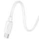 Дата кабель Hoco X96 Hyper USB to Type-C 100W (0.25m) White - зображення 3