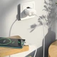 Мережевий зарядний пристрій Hoco N24 Victorious single port PD20W charger(EU) White - зображення 3