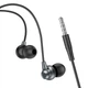 Навушники (дротові) Hoco для M98 Повітряний метал універсальний earphones with microphone 3.5mm Metal gray - зображення 5