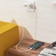 Сетевое зарядное устройство Hoco N5 Favor dual port PD20W+QC3.0 charger(EU) White - изображение 7