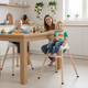 Стільчик для годування EcoToys 6 в 1 Сірий (5905817008520) - зображення 10