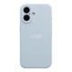 Чохол Silicone Case Full Size with Frame для iPhone 16 Колір 53.Cornflower - изображение 6