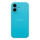 Чохол Silicone Case Full Size with Frame для iPhone 16 Колір 53.Cornflower - изображение 15
