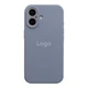 Чохол Premium Silicone Case Full Size with Frame для iPhone 16 Колір 18.Black - изображение 18