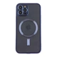 Чохол TPU Metallic Full Camera with Magsafe для iPhone 12 Pro Колір Black - изображение 13
