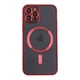 Чохол TPU Metallic Full Camera with Magsafe для iPhone 12 Pro Колір Red - изображение 1