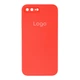 Чохол Silicone Case Square Full Camera для iPhone 7 Plus/8 Plus Колір 14.Red - изображение 1