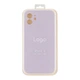 Чохол Silicone Case Full Size with Frame для iPhone 12 Колір 83.Lilac Purple - изображение 5
