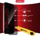 Защитное стекло антишпион Intaleo Privacy для Apple iPhone 17 Pro Max Black (1283126625213) - изображение 7