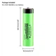 Аккумулятор NCR 18650B LiitoKala 34B-JT, 3400mAh 6А - изображение 2