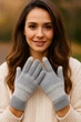 Перчатки No Brand One size Серый 7001184 - изображение 4
