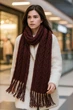Шарф Primark 90х25 Сиреневый 3002087 - изображение 4